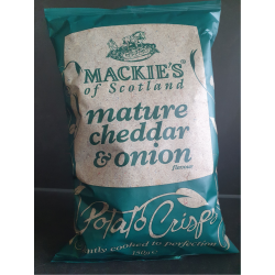 Mackie's Chips Cheddar und Zwiebel